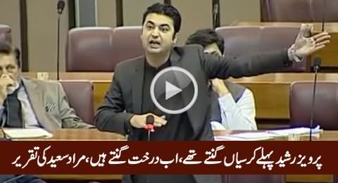 Murad Saeed Blasting Speech on PMLN Govt's Performance in National Assembly