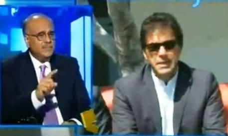 Najam Sethi Biased Analysis: Saying That Imran Khan's Popularity Decreasing