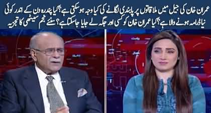 Najam Sethi's views on banning Imran Khan's meetings in Jail