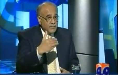 Najam Sethi Warns Army and ISI to Step Back Against Geo Otherwise Consequences will Not Be Good