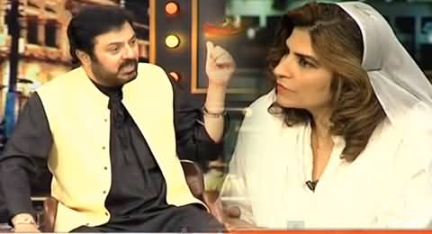 Nauman Ijaz Bashing Tanveer Zamani on His Face For Defending Asif Zardari