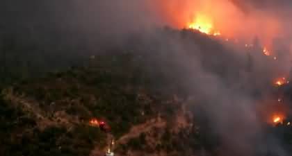 New fire erupts in northern Los Angeles, thousands ordered to leave immediately