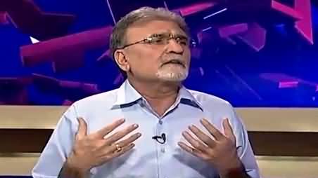 Nusrat Javed Respones On Talat Hussain's Remarks About Karachi Operation