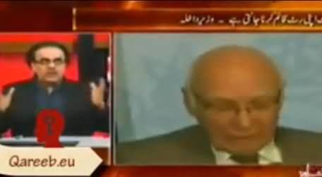 Only Open Your Mouth to Eat Not to Speak - Special Instructions For Sartaj Aziz