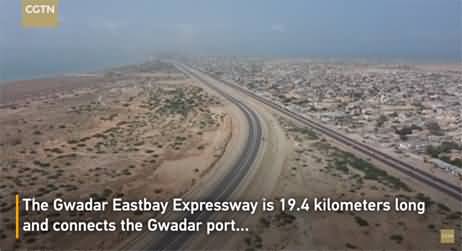 Opening ceremony held for the China-built Gwadar Eastbay Expressway in Pakistan