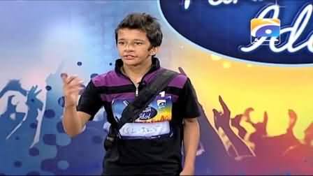 Overconfident Little Boy Surprised The Judges of Pakistan Idol