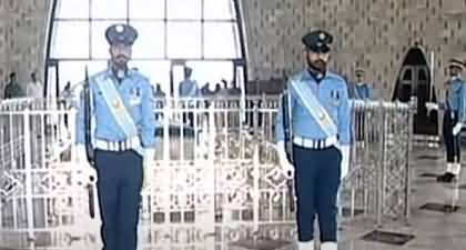 Pakistan Defence Day: Guards Changing Ceremony At Mazar-e-Quaid