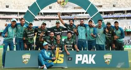 Pakistan once again thrashes Australia, wins 3rd ODI and clinches the series 2-1