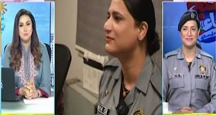 Pakistan's first transgender police officer Zanaya Chaudhry talks about her journey in police department 