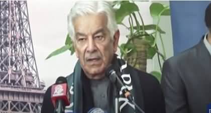 PIA flights to Europe resumed after 4 years, Khawaja Asif addresses to the ceremony