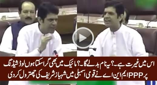 PPP MNA Numan Sheikh Blasts on Shahbaz Sharif in NA For Not Ending Load Shedding