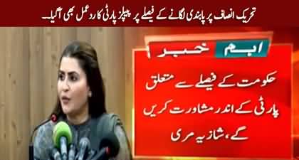 PPP's response over govt's decision to ban PTI