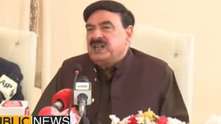 PTI Govt Will Complete Five Years, Imran Khan Will Resolve All Issues - Sheikh Rasheed Press Conference