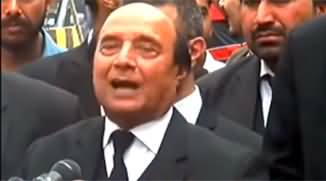 PTI leader Latif Khosa's media talk after his release