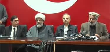 PTI, MWM And Sunni Ittehad Council's Joint Press Conference