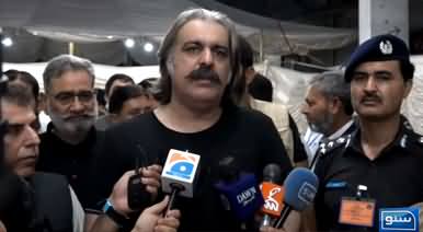 PTI Per Kisi Ka Baap Bhi Pabandi Nahi Laga Sakta - CM KPK Ali Amin Gandapur