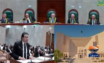 PTI reserved seats case: Arguments between Salman Akram Raja and Supreme Court judges