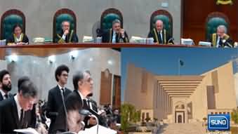 PTI reserved seats case: Heated arguments between Supreme Court judges & ECP lawyer