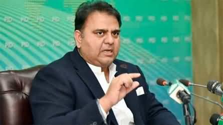 PTI's long march will be resumed from tomorrow - Fawad Chaudhry