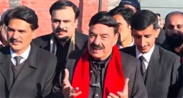 Qabar Aik Hai Aur Murdey 2 Hain - Sheikh Rasheed's Media Talk