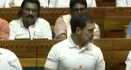 Rahul Gandhi used Islam & Quranic reference in his Lok Sabha Speech, BJP members staged protest
