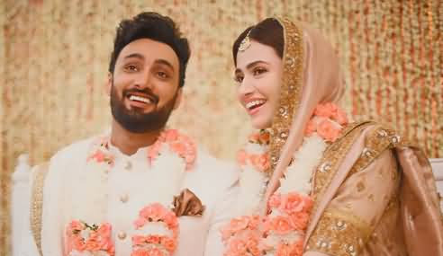 Sana Javed Got Married To Umair Jaswal, See Wedding Pictures