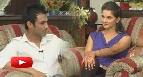 Sania Mirza and Shoaib Malik Exclusive Interview with an Indian Channel