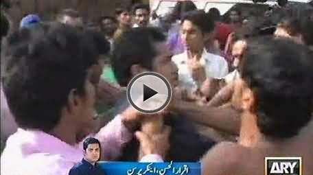 Sar e Aam Anchor Iqrar ul Hassan Beaten By Credit Card Fraud Gang in Lahore