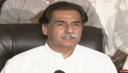 Sardr Ayaz Sadiq Talking to Media in Lahore – 13th October 2015