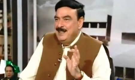 Shahbaz Sharif is Fond of Getting His Photos in Media Standing in Rain Water - Sheikh Rasheed