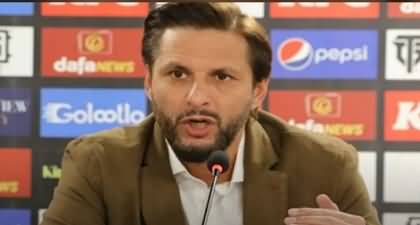 Shahid Afridi's response on PCB's decision to drop Babar, Shaheen & Naseem Shah