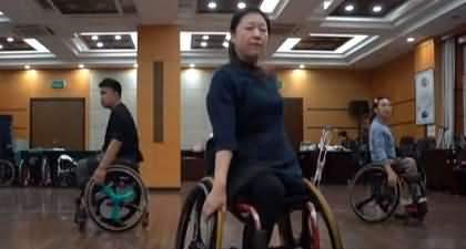 Shanghai: wheelchair dancers find their groove