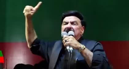 Sheikh Rasheed Ahmad's blasting speech at PTI's Jalsa in Faisalabad - 15th May 2022