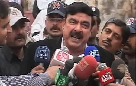 Sheikh Rasheed Challenges Ishaq Dar To Show Any Receipt of Dollar @ 98 Rs.