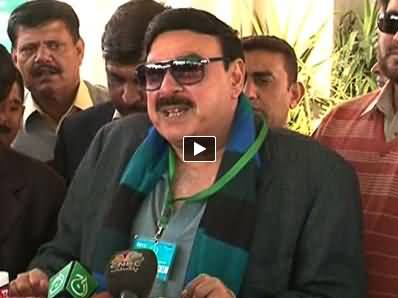 Sheikh Rasheed Exclusive Talk to Samaa News About Police Action