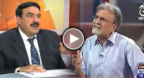 Sheikh Rasheed is Marasi of Imran Khan, Nusrat Javed Blasts Sheikh Rasheed in Live Show