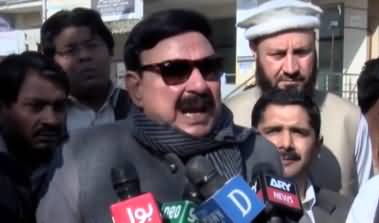 Sheikh Rasheed Media Talk Outside Islamabad High Court - 5th March 2018