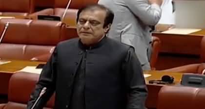 Shibli Faraz addresses attack on Rauf Hassan in his speech in Senate