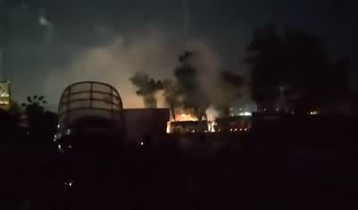 Situation tensed in Islamabad as Police started shelling on jalsa participants