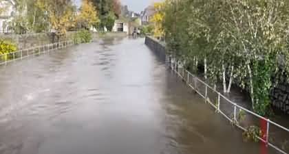 Storm Ciarán batters the UK with 90mph winds and dangerous floods