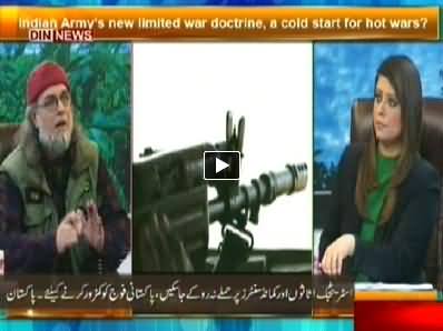 The Debate with Zaid Hamid (Indian Army's New limited War Doctrine) - 1st June 2014