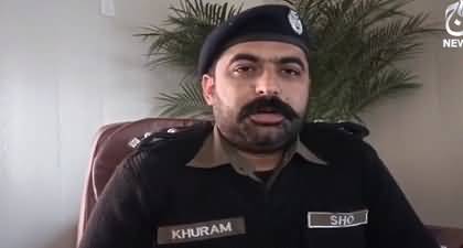 There is no such raid conducted at Jamshed Dasti's residence - SHO Muzaffargarh Khurram Riaz