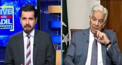 There is no threat to Imran Khan's life because he is in the safest place in Pakistan i.e. jail - Khawaja Asif