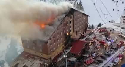 Turkey: Ski Resort fire kills 76, survivors jumped out of windows to escape