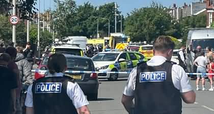 Two children killed and nine injured in knife attack in northern England