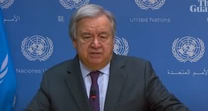 UN chief António Guterres 'distressed' by Israel's plans for a Gaza siege