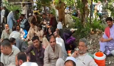 Utility store employees dharna at Red Zone Islamabad: Exclusive talk with participants of dharna