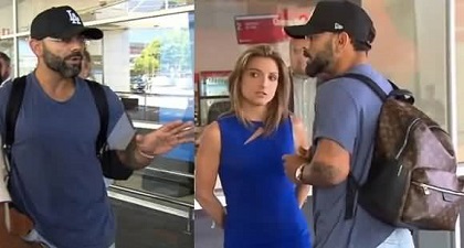 Virat Kohli confronts female journalist for photographing family at Melbourne Airport without permission