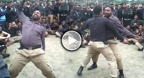 Watch Amazing Dance of Punjab Police Constables, The Real Job of Punjab Police