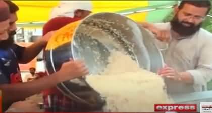 Watch the preparation of 500 Mann 'Haleem Daig' on Ashura Day in Multan